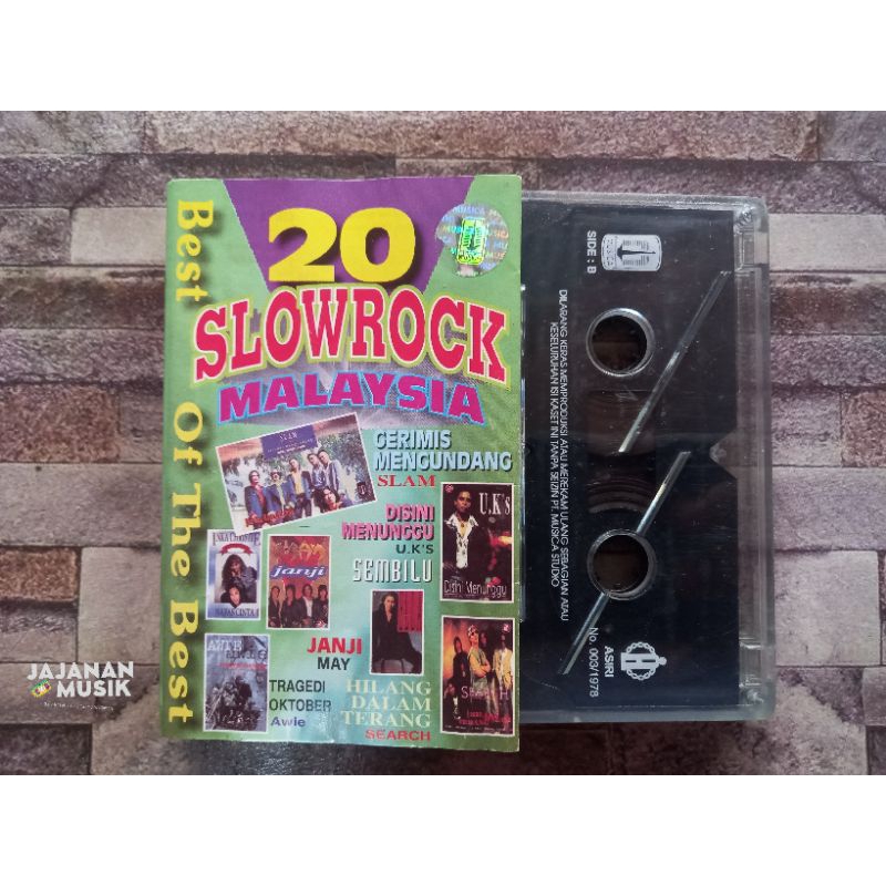 Kaset 20 Best Slow Rock Malaysia