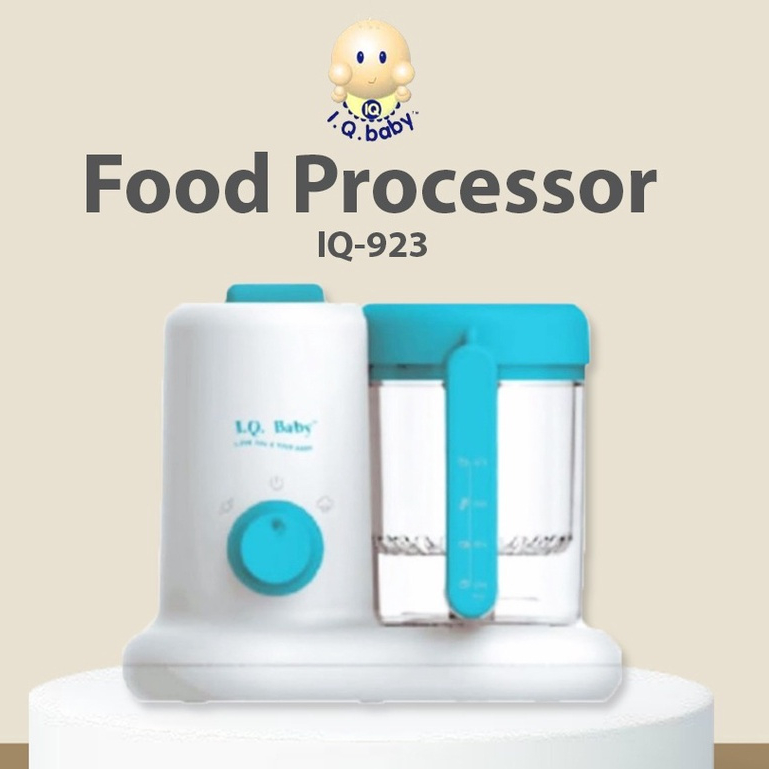 I.Q. BABY Food Processor Pengolah Makanan untuk Bayi, Kukus, Blender, MPASI | Peralatan Mpasi