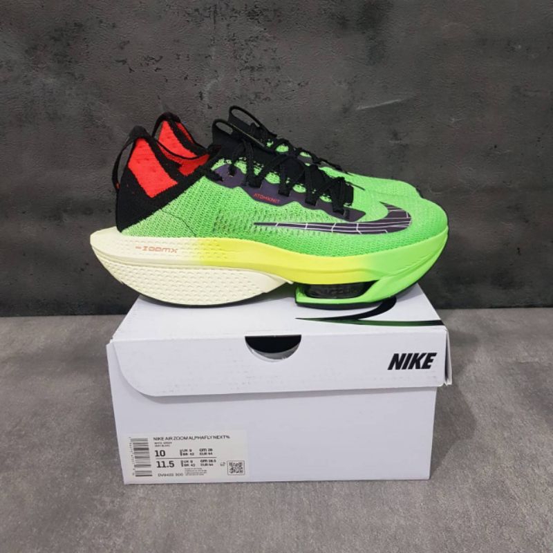 Sepatu Nike Air Zoom Alphafly 2 Ekiden Scream Green