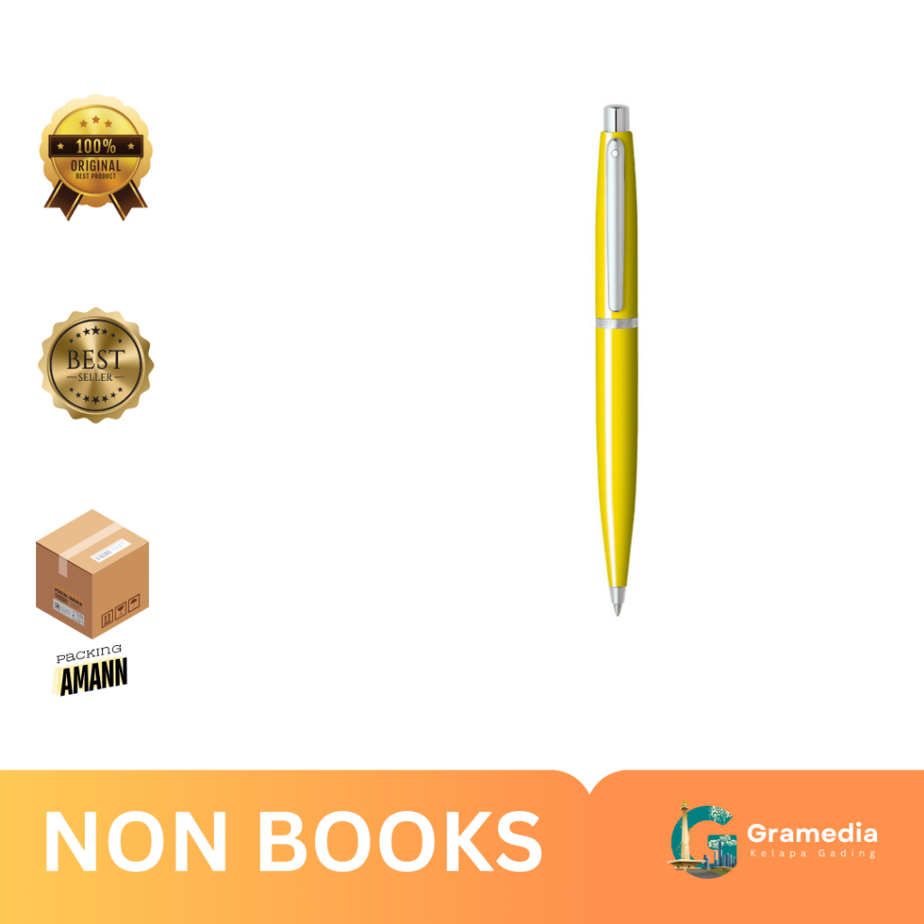 

Gramedia MKG - Sheaffer VFM GLOSS YELLOW FT NICKLE TRIM BP