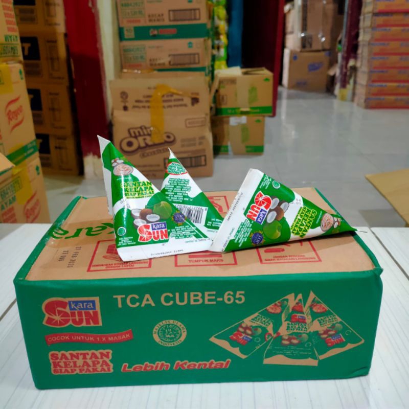 

SANTAN KARA 1 DUS isi 36pcs kerucut (65ml)