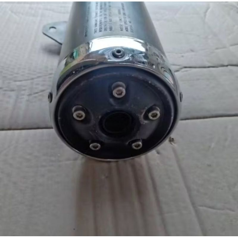 knalpot kawasaki ninja 250 karbu original slencer knalpot