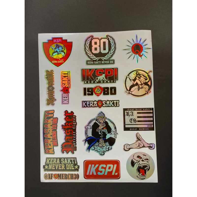 

Stiker Hologram IKSPI KERA SAKTI cutting anti air