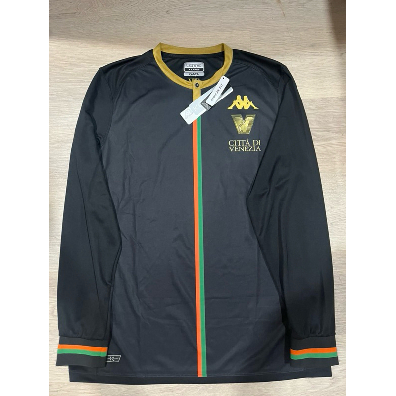 Jersey Venezia Home Black 23/24 Long Sleeve LS Player Issue Original Size XL BNWT