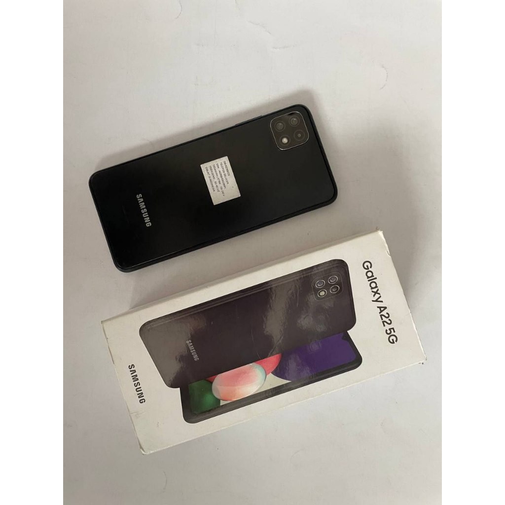 SAMSUNG A22 5G 6/128GB SECOND FULLSET BERGARANSI