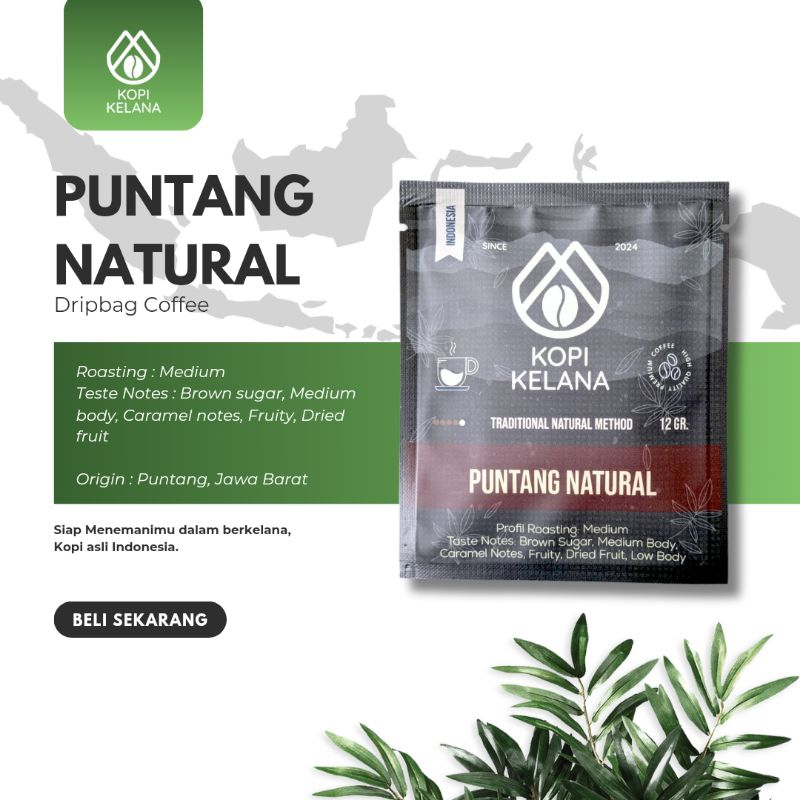 

Puntang Natural Dripbag Coffee Sachet