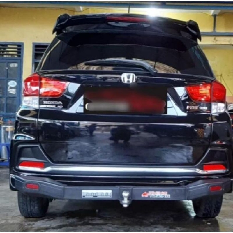 Tanduk belakang Towing Bar Bumper Honda Mobilio BRV Rhino Guard Besi