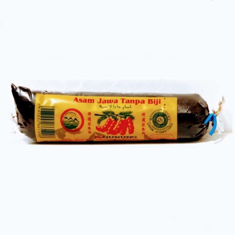 

asam Jawa tanpa biji cap gunung 150gr