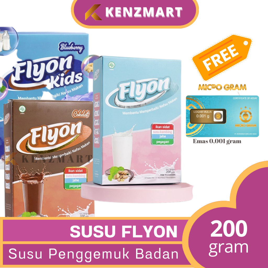 

SUSU FLYON SUSU PENGGEMUK BADAN PENAMBAH NAFSU MAKAN ANAK DAN DEWASA