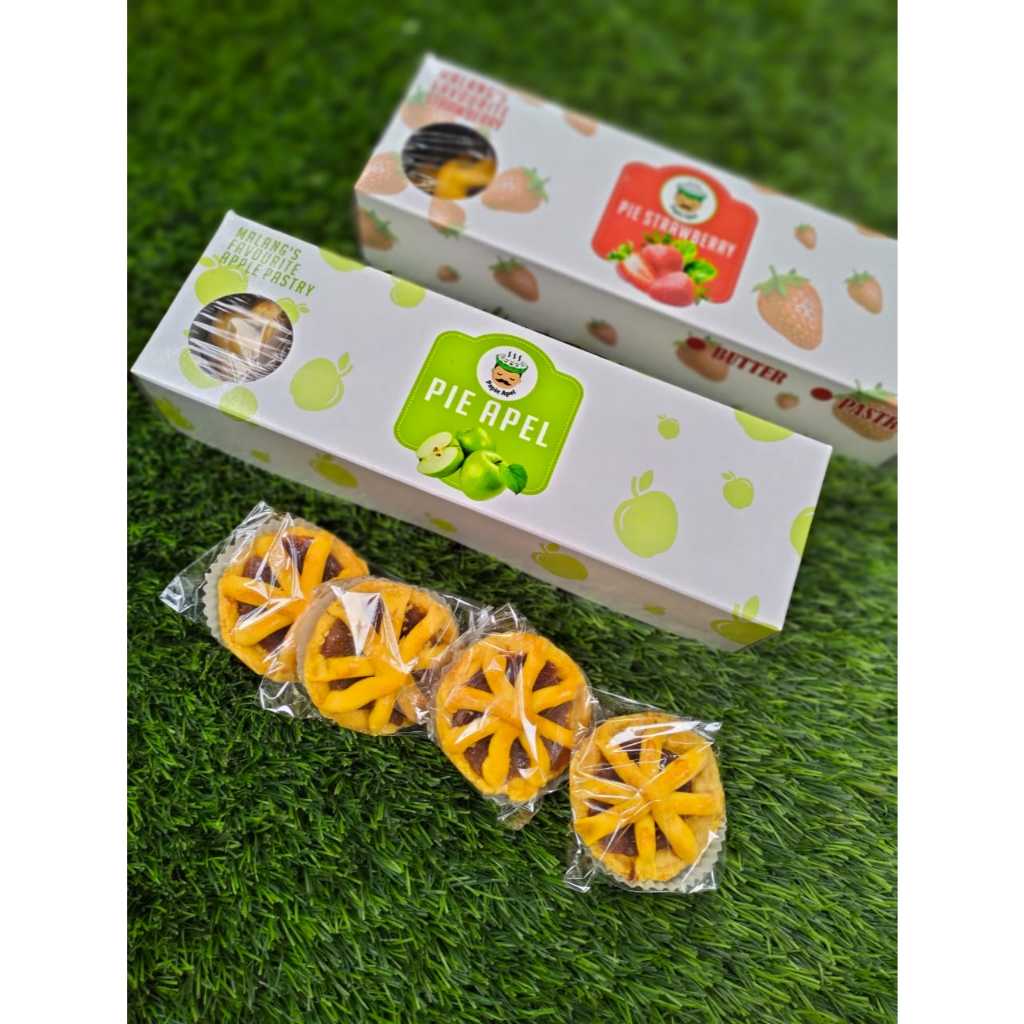 

PIE APEL KERANJANG | PIE STRAWBERRY | ISI 6 | TANPA PENGAWET