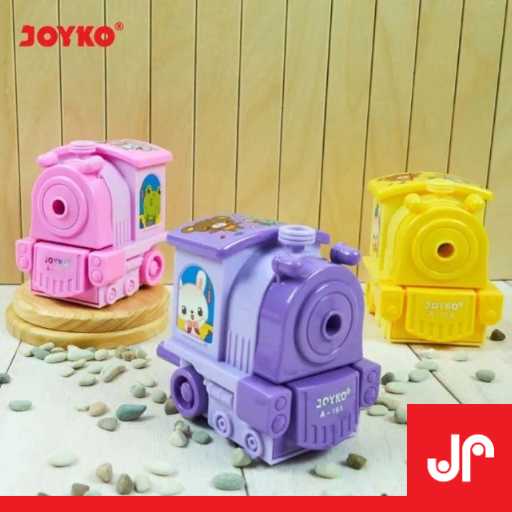 

JOYKO A-19 PENCIL SHARPENER ROTARY/ RAUTAN PENSIL PUTAR MANUAL BENTUK KERETA LUCU