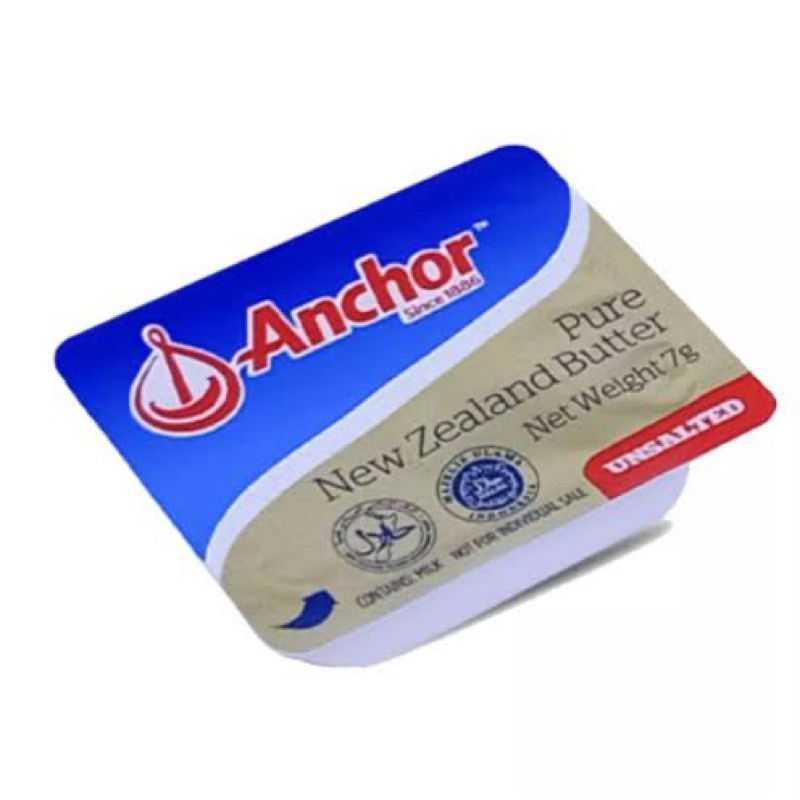 

Anchor Minidish Butter Pure New Zealand Unsalted Butter Mini Anchor 7gr