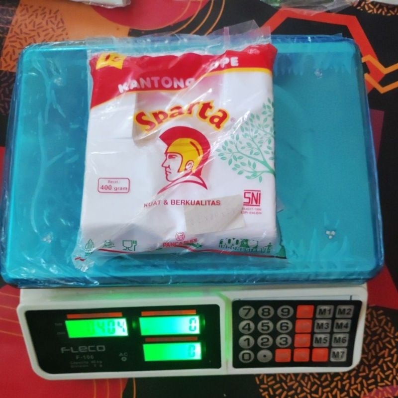 Kantong Plastik Kresek Bening merk Sparta uk. 15