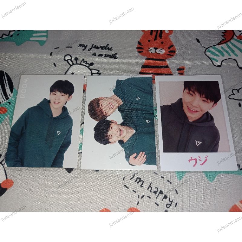 [Ready Stock] Seventeen SVT Woozi TC Trading Card PC Photocard Japan JAT Japan Arena Tour Hoodie OTP