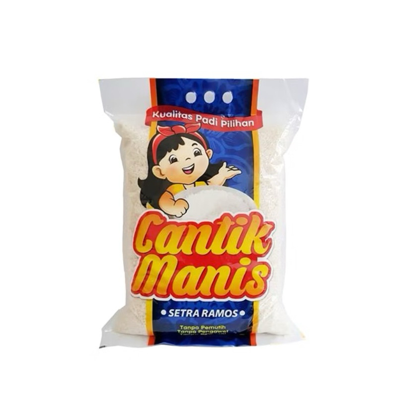 

Beras Setra Ramos 5kg Cantik Manis/CANTIK MANIS BERAS SETRA RAMOS 5KG PREMIUM PULEN MURAH PROMO DISKON GRATIS ONGKIR/Beras Cantik Manis Ukuran 5Kg/BERAS SUPER BERMUTU TINGGI/BERAS BERKUALITAS BERSIH/BERAS HALAL/Beras Cantik Manis 5Kg BERAS PREMIUM SUPER