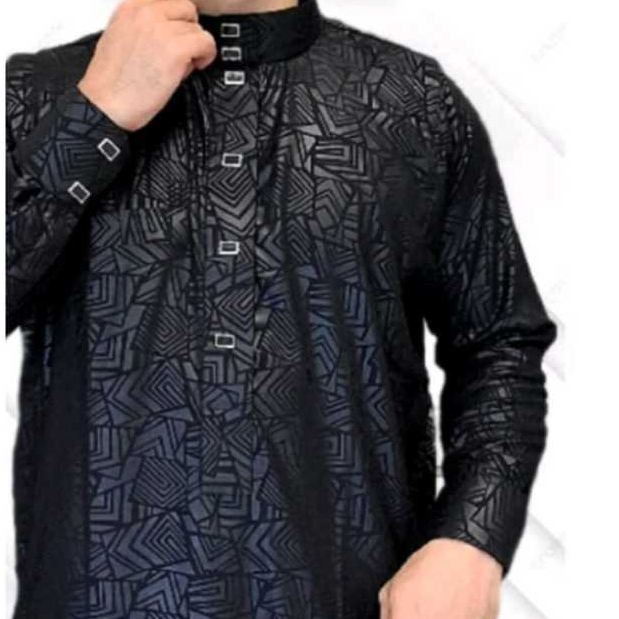 Hubah Gaya Baru Import Modern Juba Gamis Pria Dewasa Gamis Koko Leberan Bju Pakean Cowo Idul Fitri K