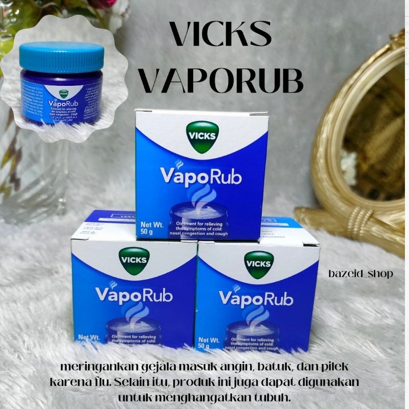 TERMURAH || VICKS VAPORUB 50GR ORI SAUDI