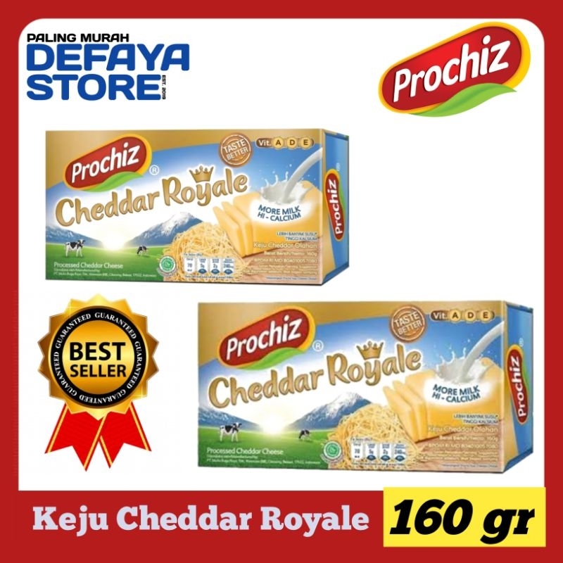 

Keju Prochiz Ceddar Royale 160Gr Termurah