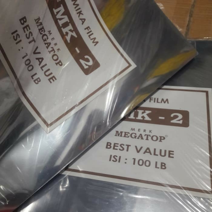 

Cover Mika / Plastik Jilid / Plastik Mika MEGA TOP 0,10 Micron ( 1 Pak isi 100 Lembar )