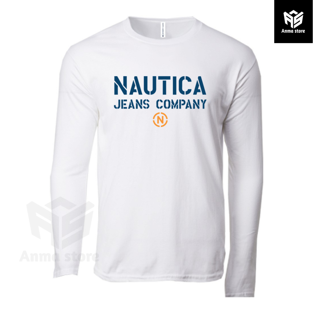 Kaos Tshirt Lengan Panjang Nautica Jeans Company