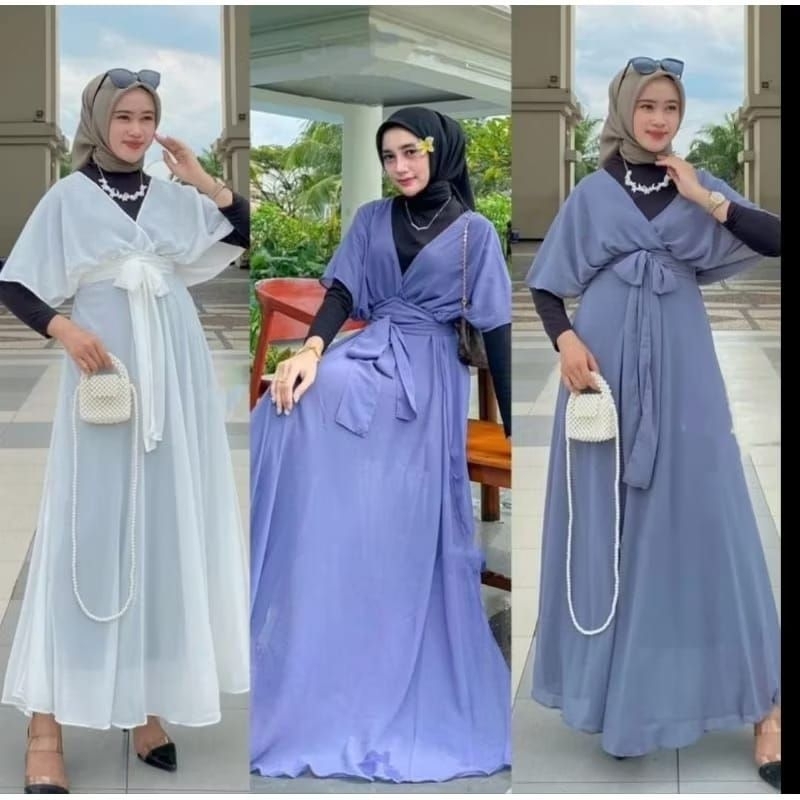 Zora Ceruty outer Dress Long Cardigan tali