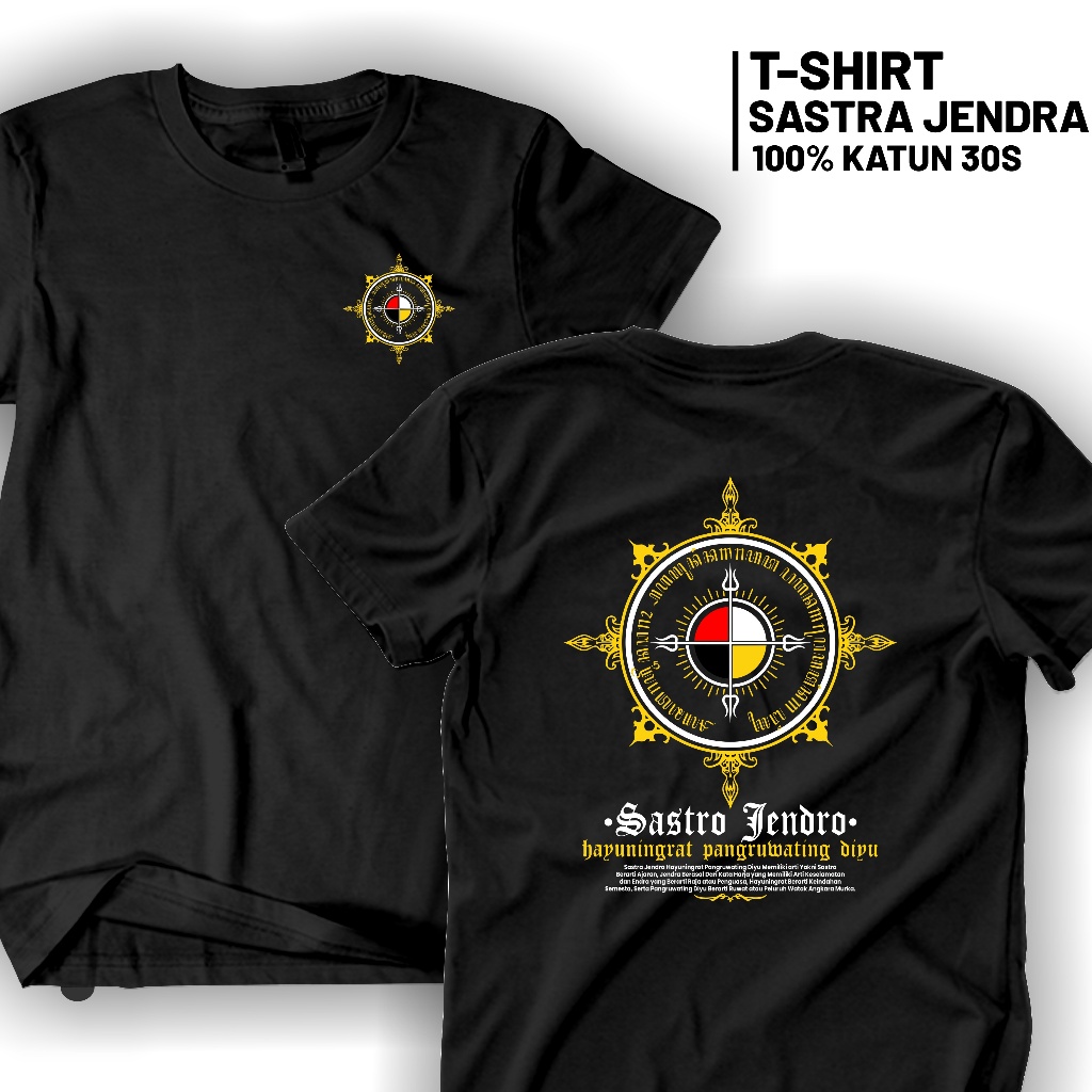 Milky Wayy Store Baju Kaos Sastra Jendra Kaos Distro Pria Lengan Pendek Bahan 100% Katun Combed 30s 