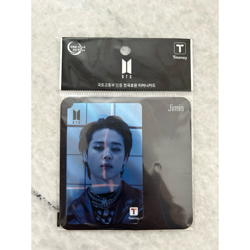 T-Money BTS Jimin Proof