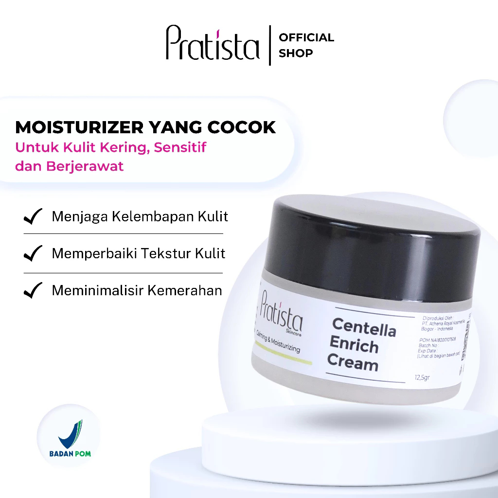 Pratista - Centella Enrich Cream 12.5gr