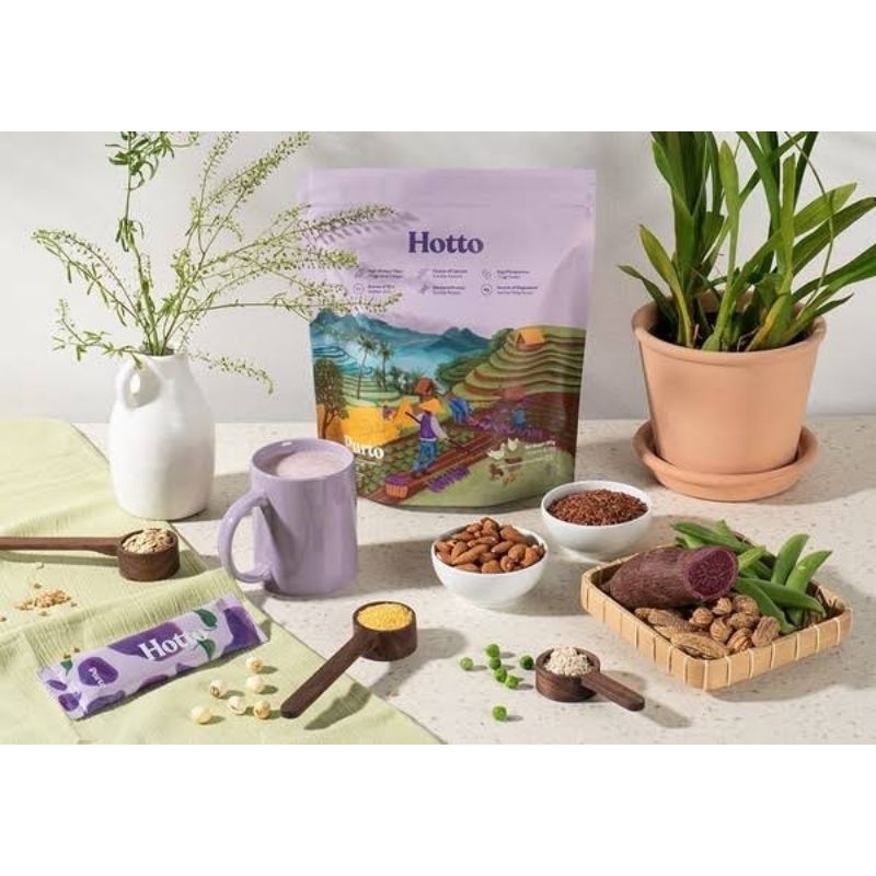 

Hotto Purto Multigrain Witch Purple Potato 1 Pouch 16 Sachet