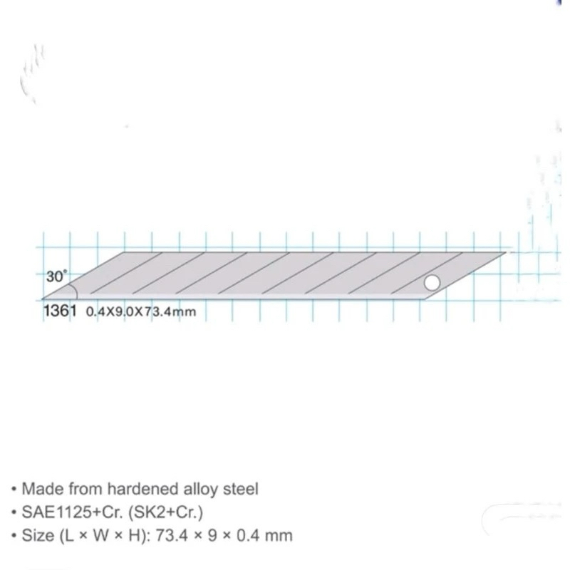 CUTTER BLADE 1361 SDI/ISI CUTTER 30 DERAJAT