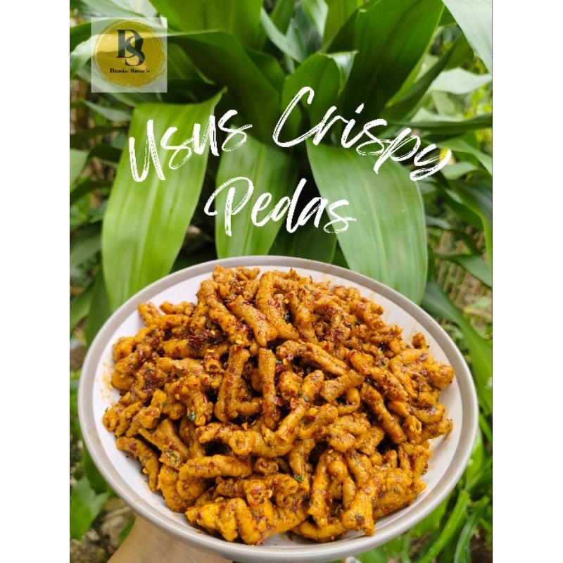 

Usus crispy pedas daun jeruk 250gr