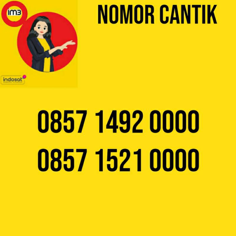 Nomer Cantik Indosat kwartet 0000