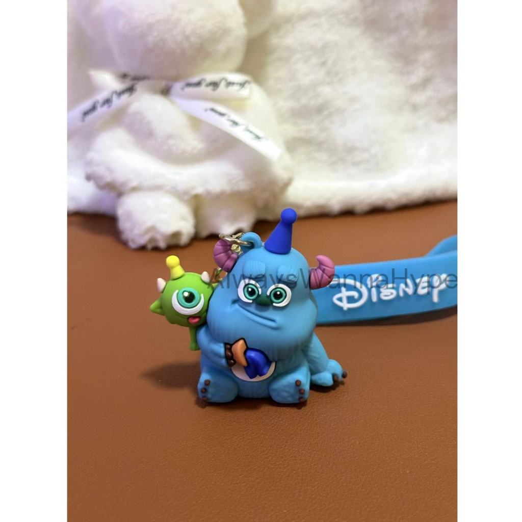 GANTUNGAN KUNCI MONSTER INC ;  GANTUNGAN KUNCI SULLIVAN AND MIKE ; KEYCHAIN SULLIVAN ; GANTUNGAN LUC