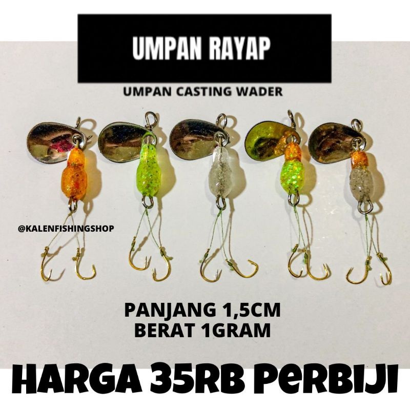 UMPAN RAYAP KALEN / UMPAN CASTING WADER