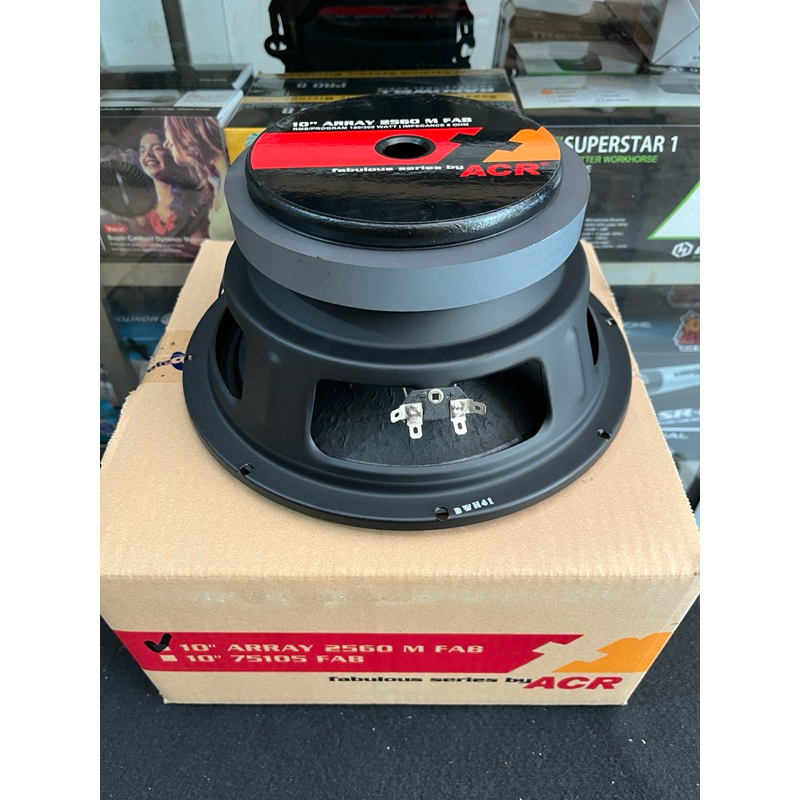 Speaker ACR Fabulous 2560M 10in 10inch 10inci middle original SBE