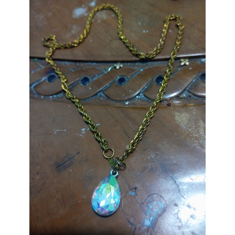 kalung lapis emas 18 KGP Karat Gold Plate