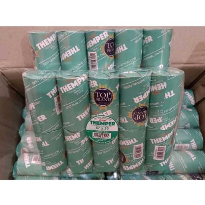 

[PER PACK]THEMPER KERTAS THERMAL EPRINT ECO/ STRUK KASIR 57 X 30
