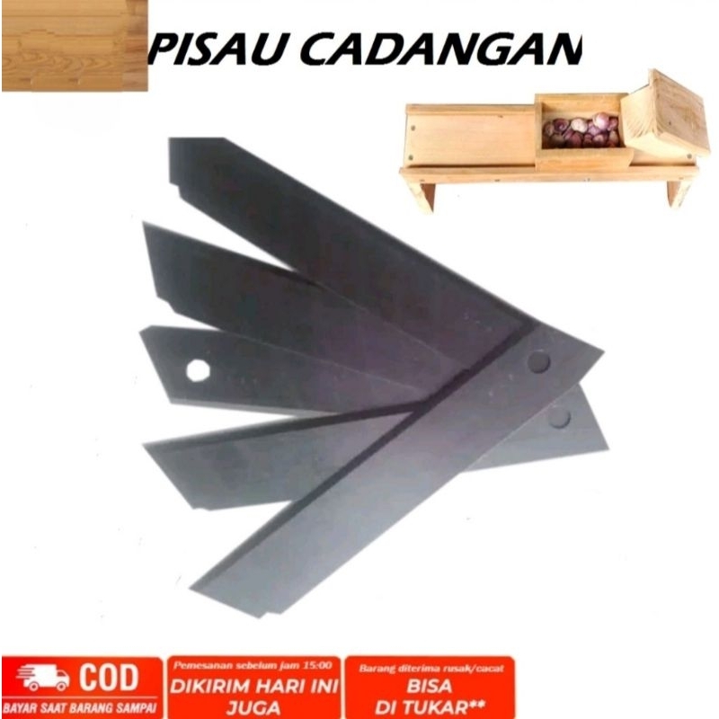 Pisau Cadangan Pemotong keripik kayu Alat Pisau cadangan pisau Keripik