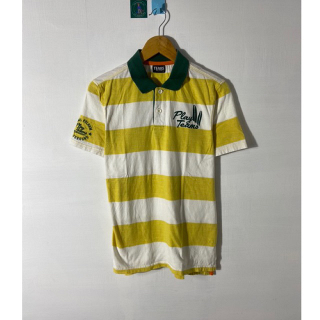 POLO SHIRT TEAMS POLHAM STRIPE SECOND