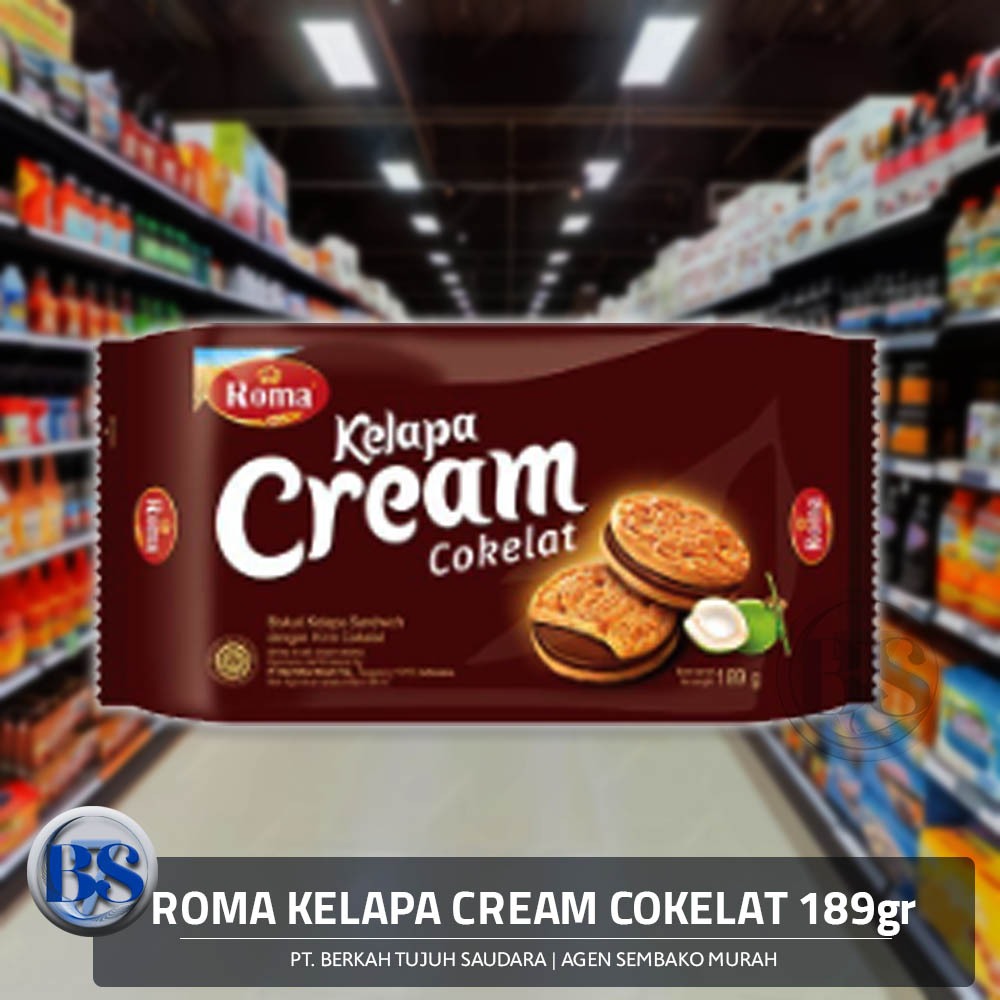 

ROMA KELAPA CREAM COKELAT 189gr
