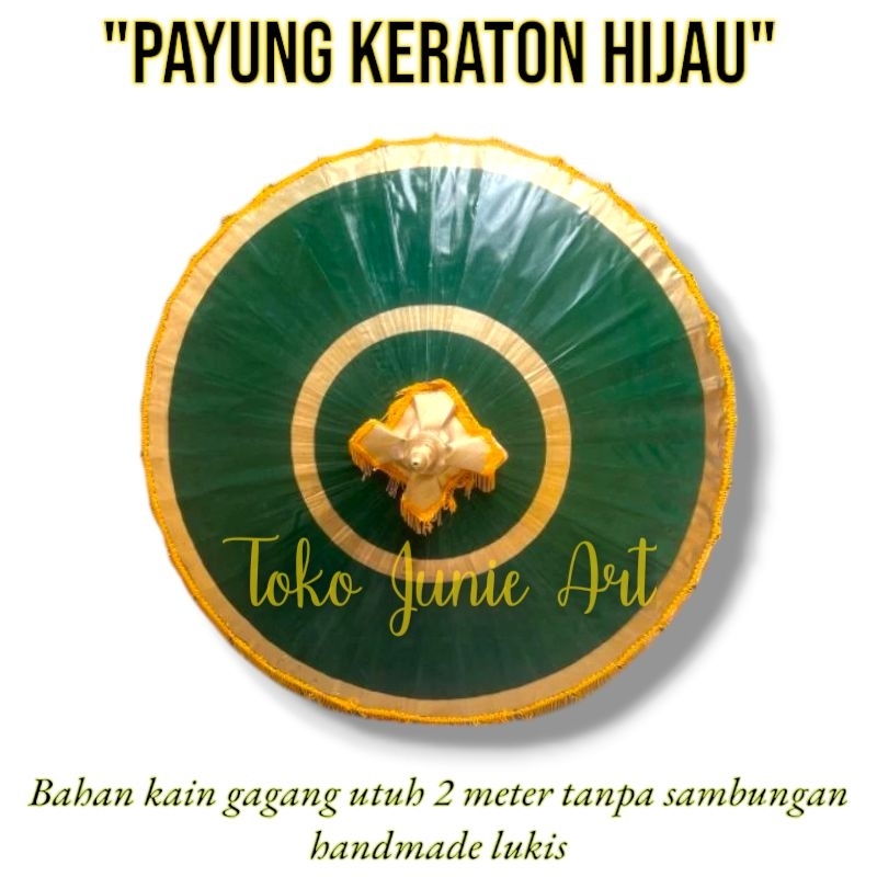 Payung Keraton Hijau Payung agung payung jawa Tedung bali Tinggi 2 meter