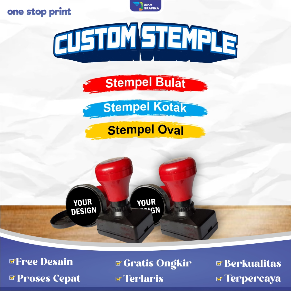 

(FREE DESIGN) STEMPLE CUSTOM