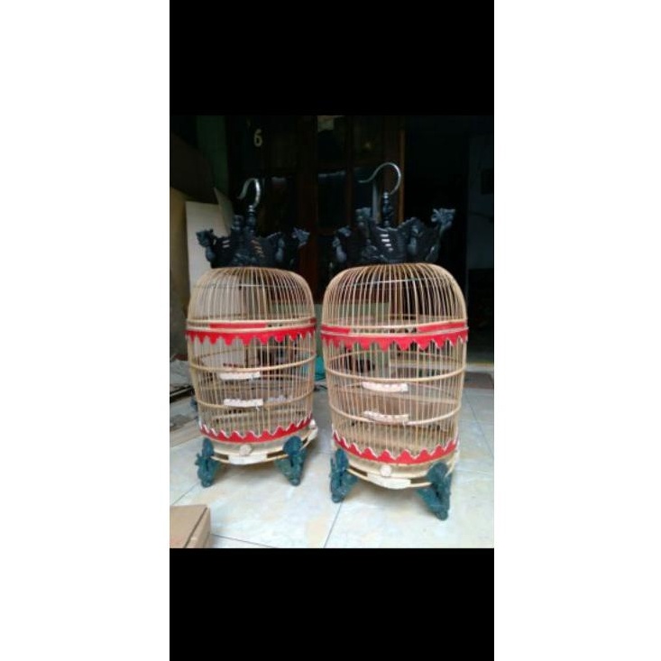 Super Hadiah  H2O  MAHKOTA SANGKAR BURUNG PERKUTUT  SATU SET amanah