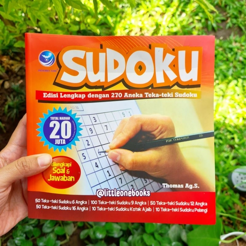 Sudoku 270 teka-teki Matematika mengasah otak
