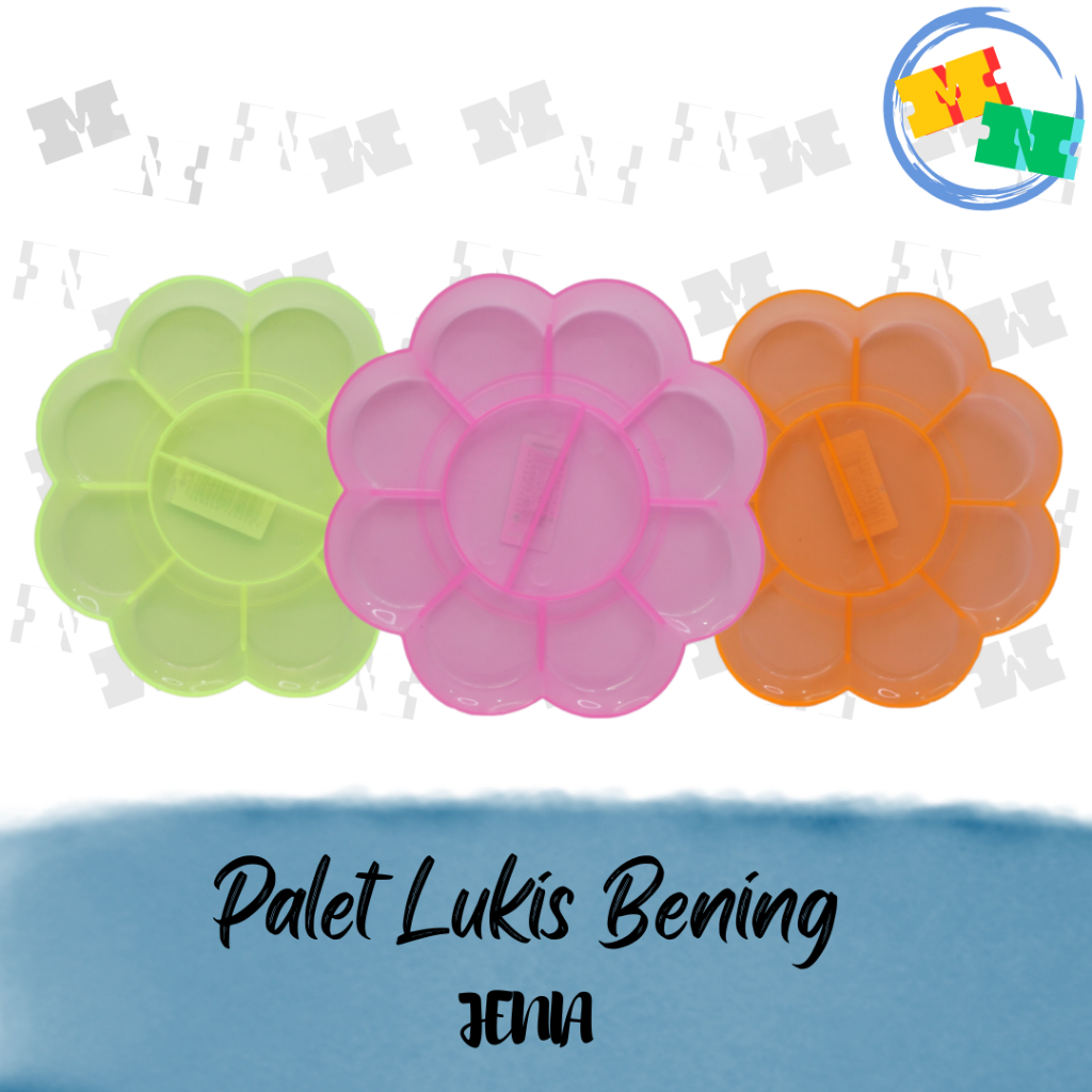 

Palet Lukis Bunga Bening / Painter's Palette Jenia