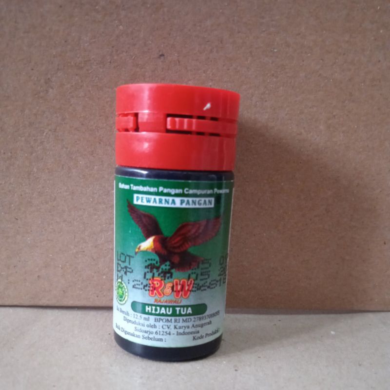 

pewarna hijau tua