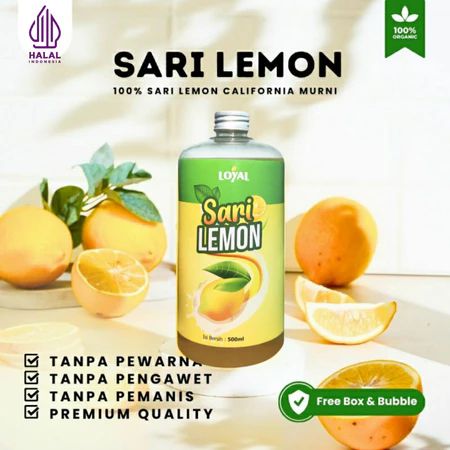 

SARI LEMON 500ML ORIGINAL - SARILEMON MURNI AIR LEMON ASLI MINUMAN DIET UNTUK KESEHATAN