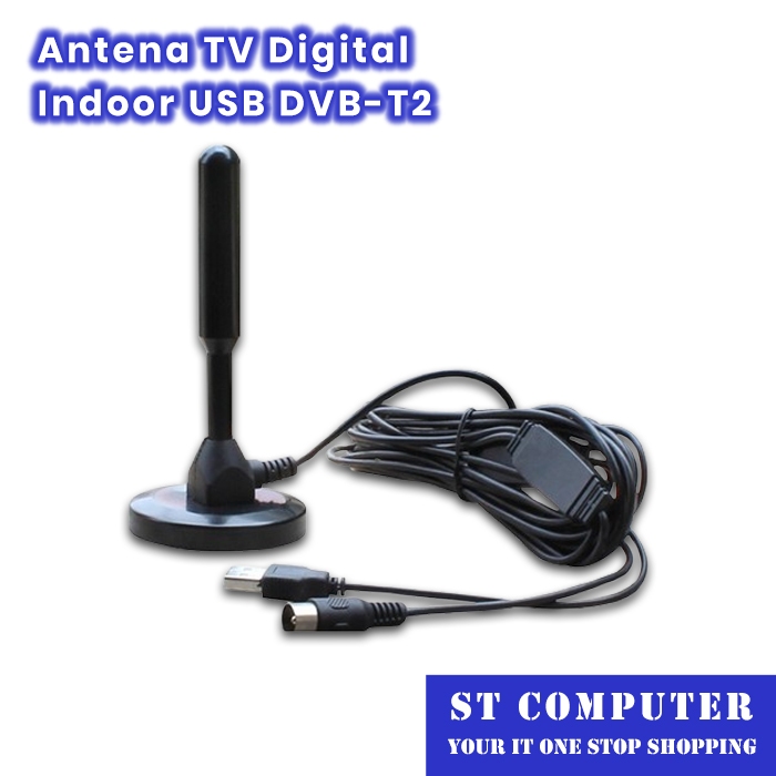 Antena TV Digital Indoor USB DVB-T2