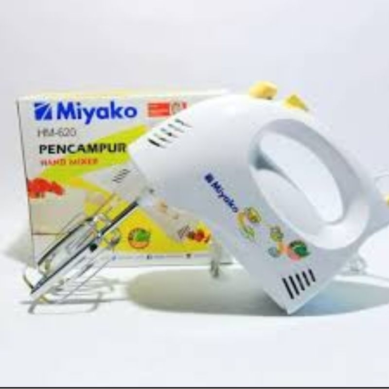 MIYAKO HM-620 Hand Mixer Miyako Mixer Tangan Miyako HM 620 HM620