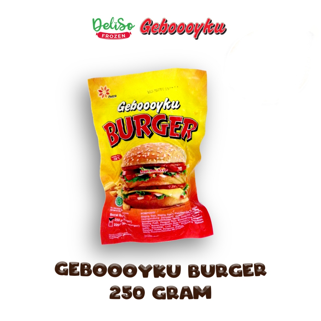

Mini Burger Geboooyku 250 Gram